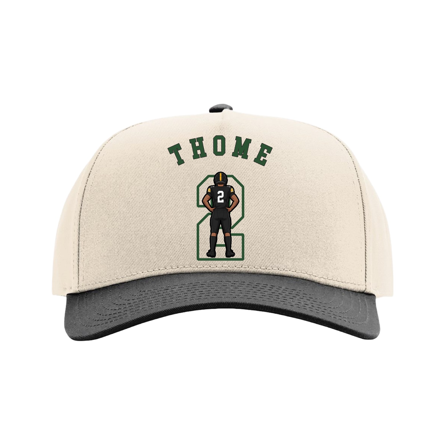 Full Fabric Five-Panel Champ Cap