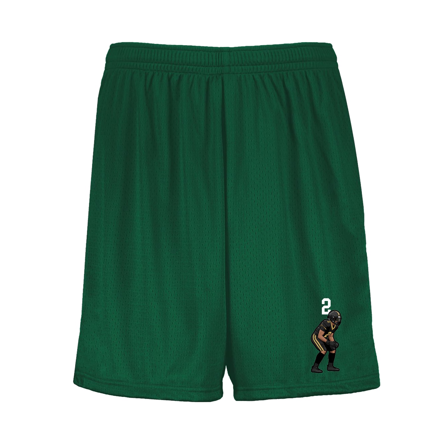 Shorts — Number Top in Green