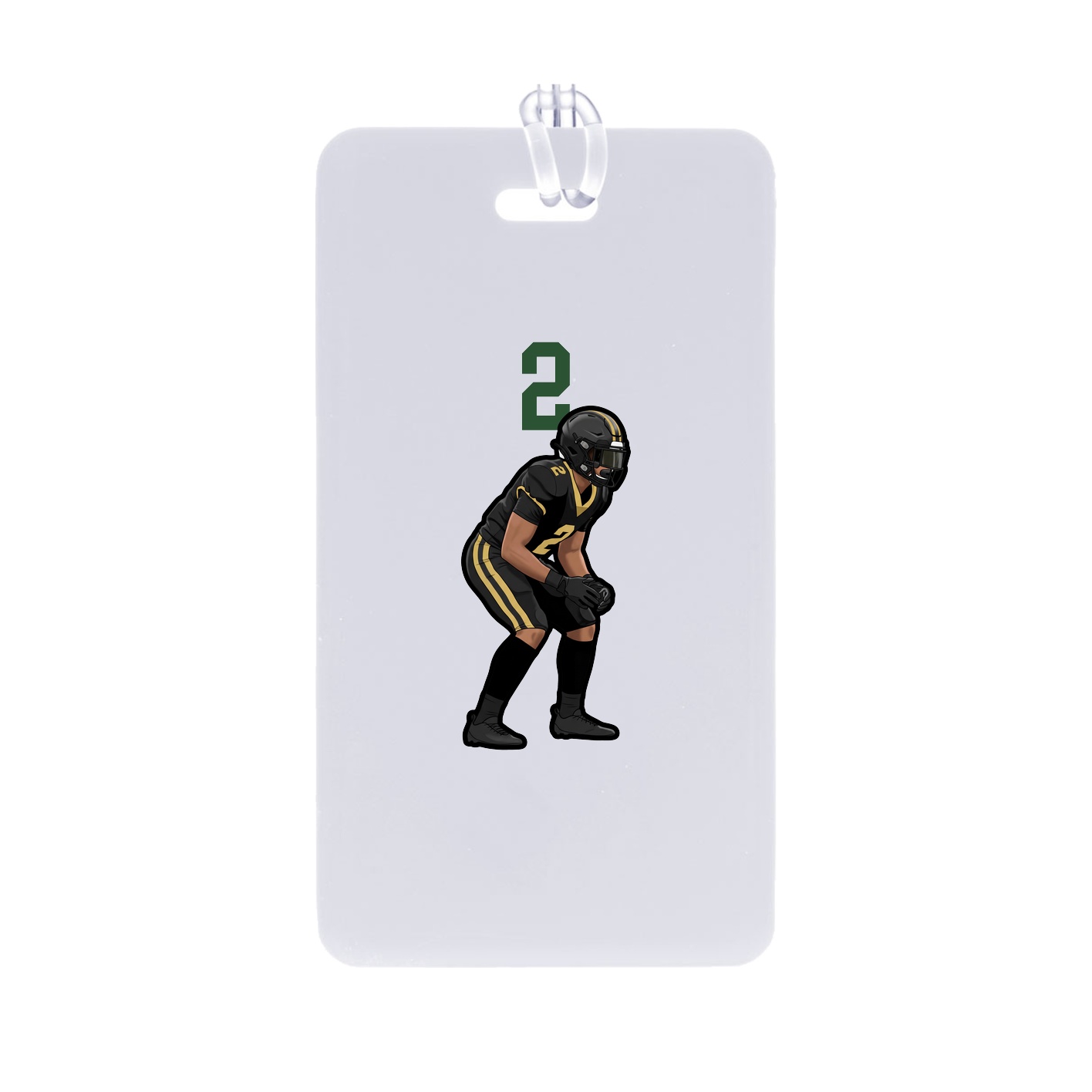 Bag Tag — Number Top in Classic