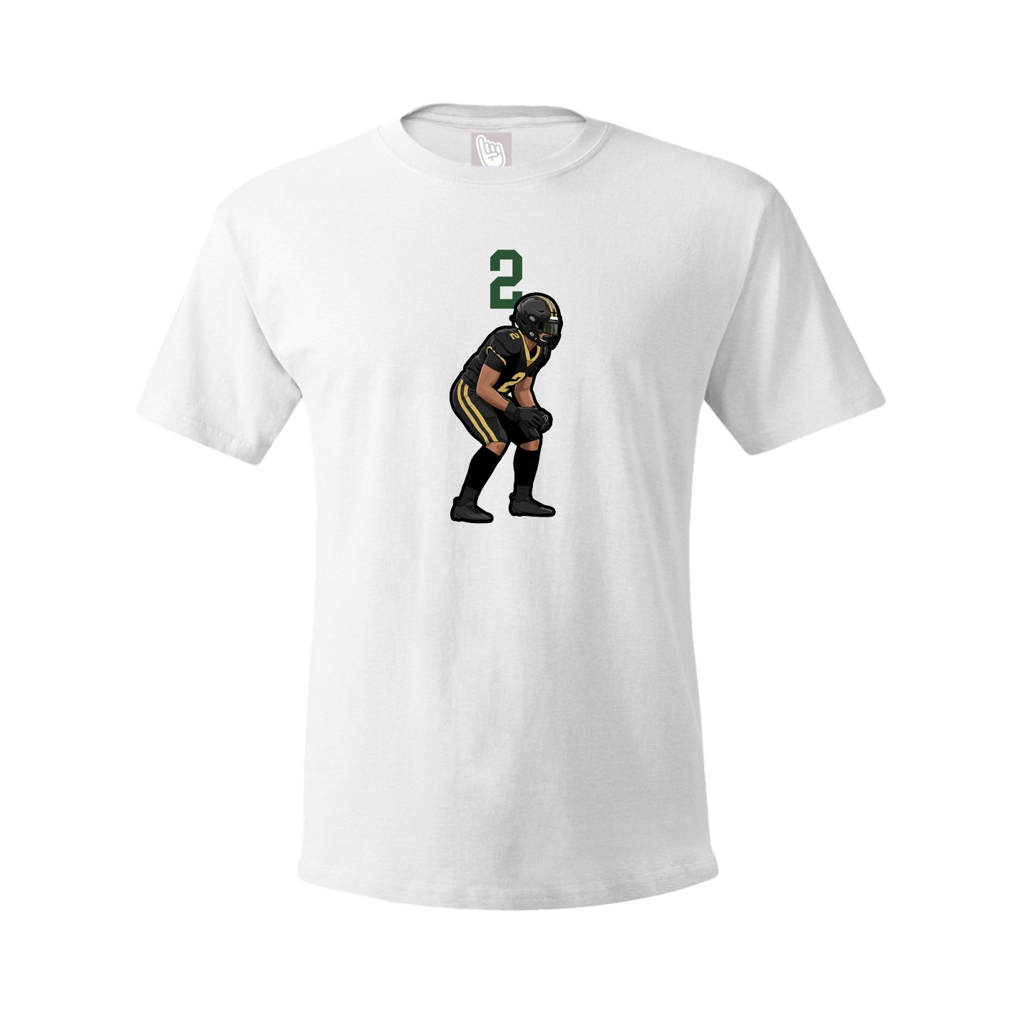 Tee — Number Top in White