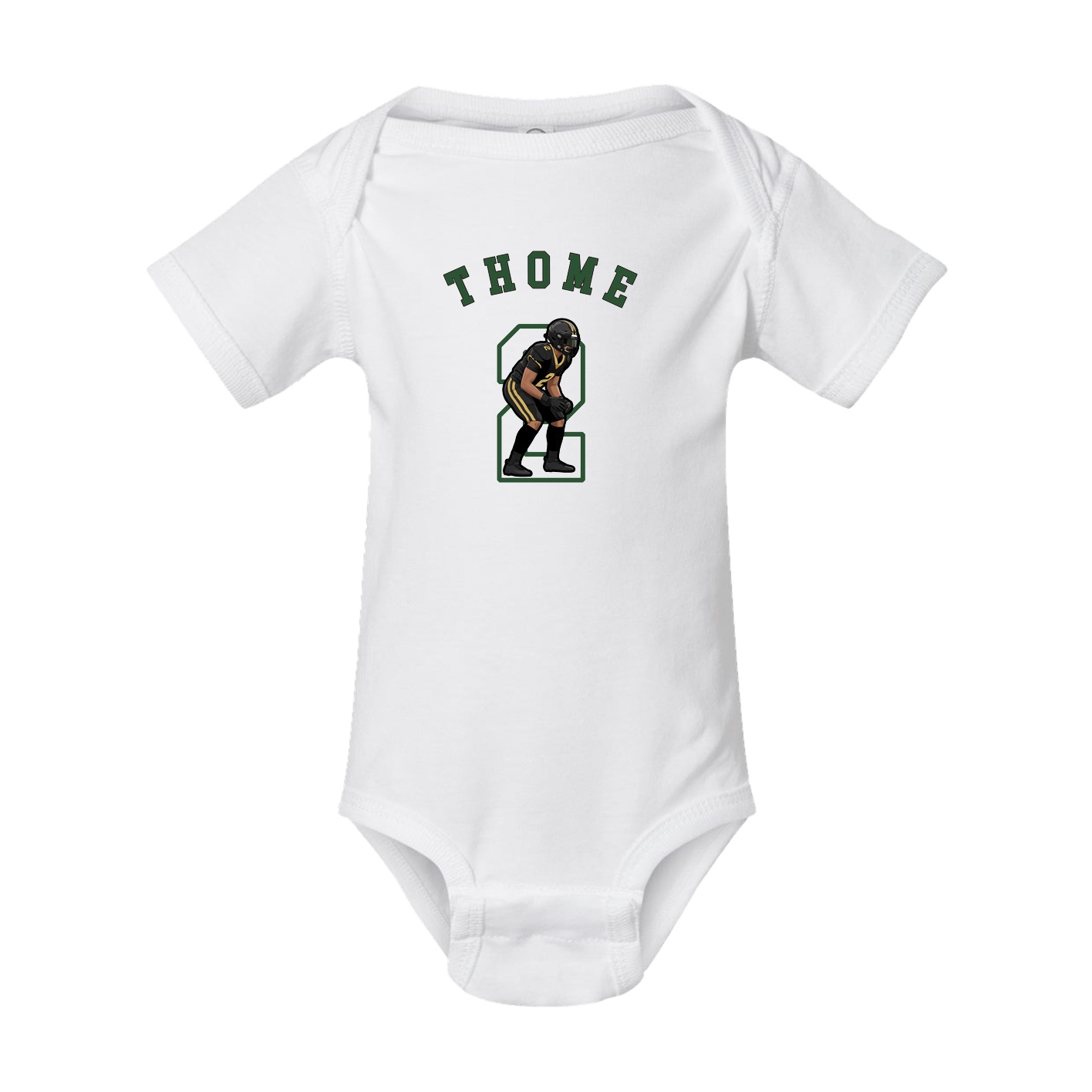 Baby Onesie — Shirsey Arch in White