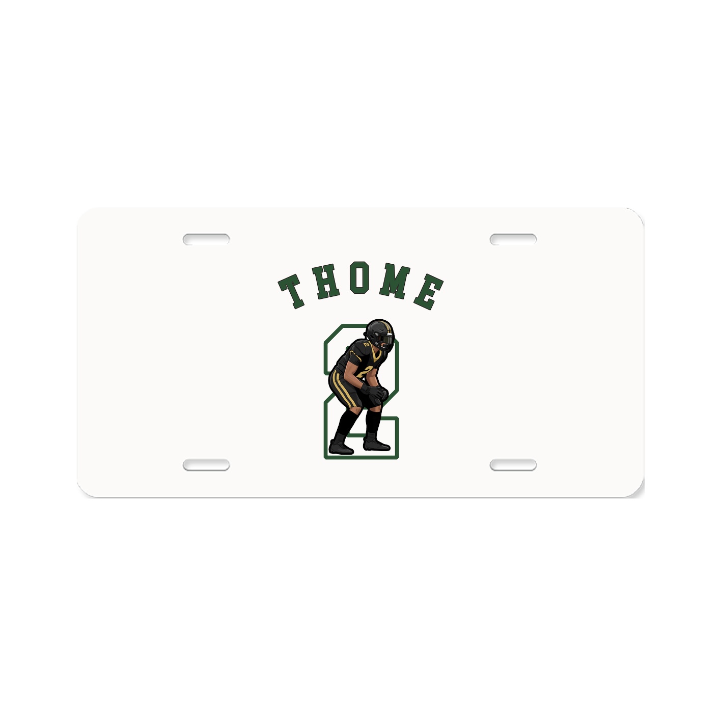 License Plate — Shirsey Arch in Classic