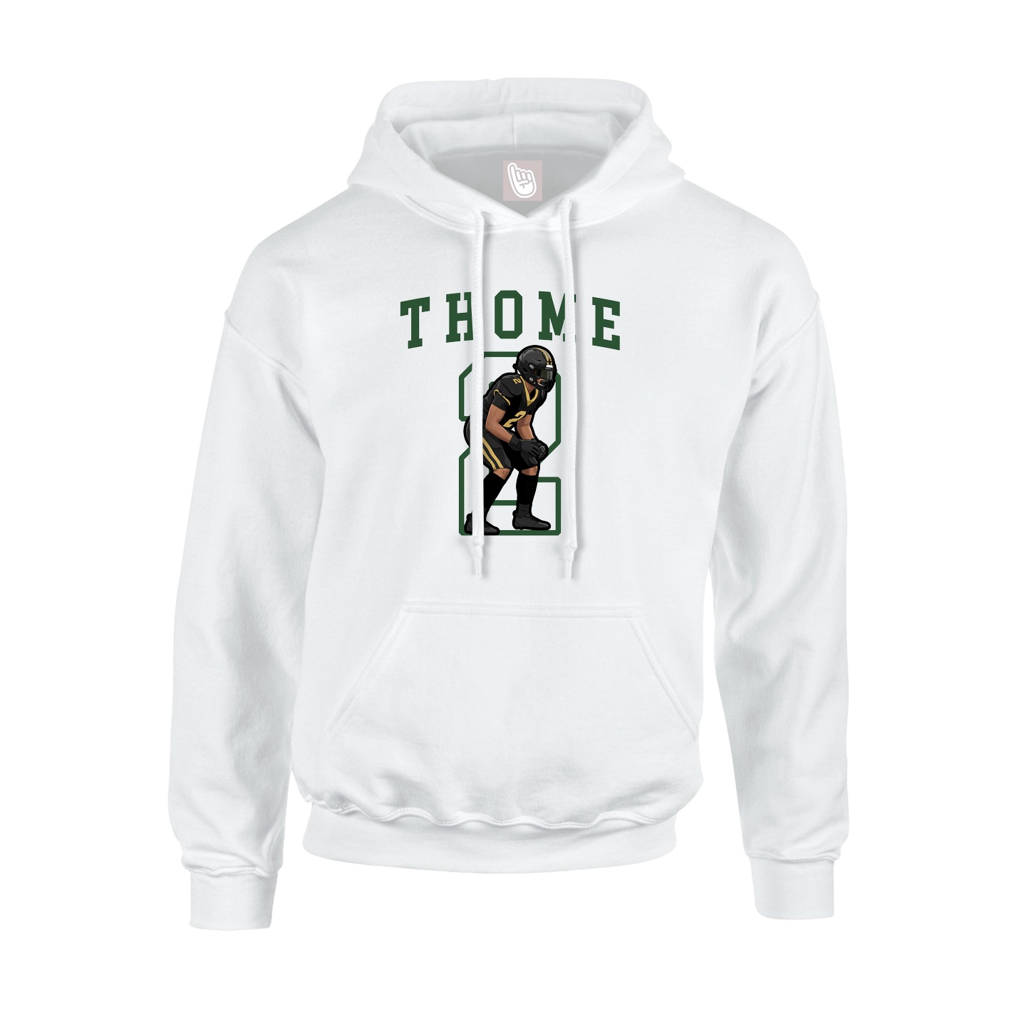Youth Hoodie — Shirsey in White