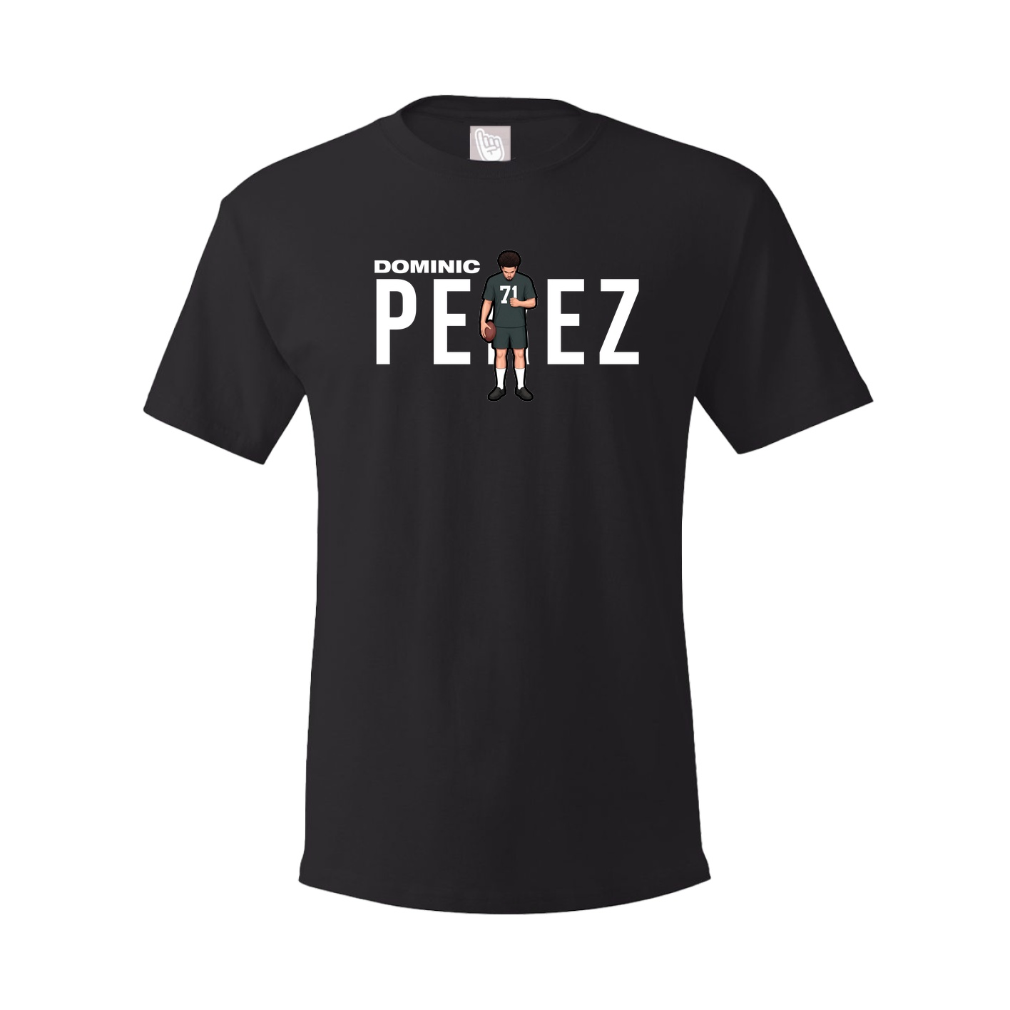 Youth Tee — Player Name in Black
