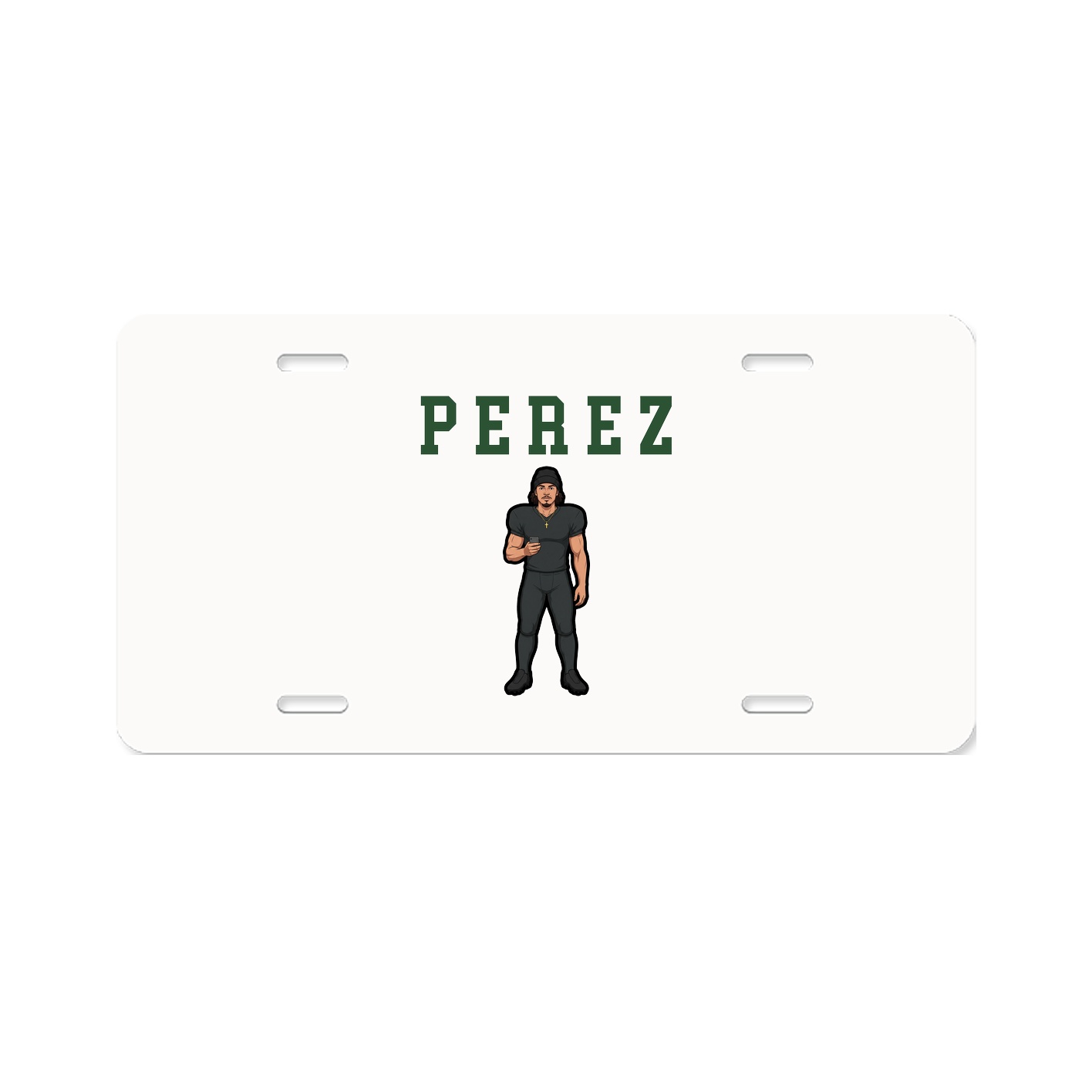 License Plate — Shirsey in Classic