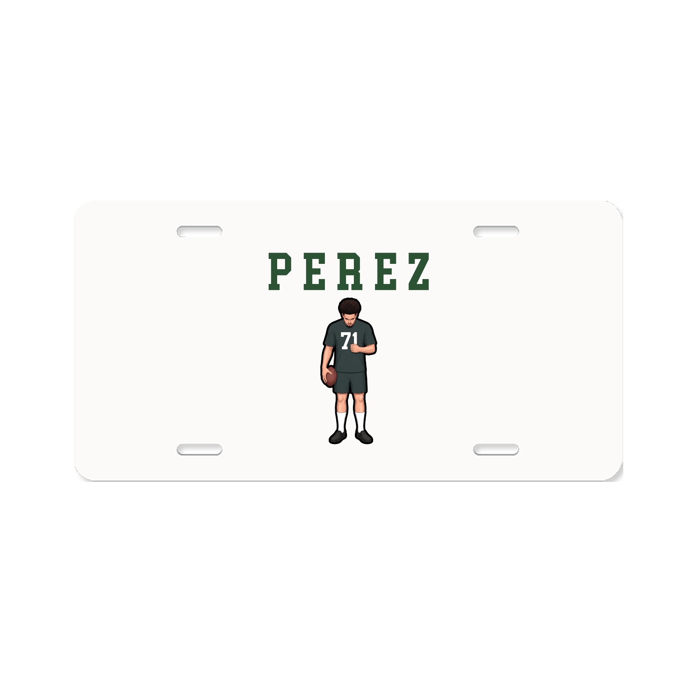 License Plate — Shirsey in Classic