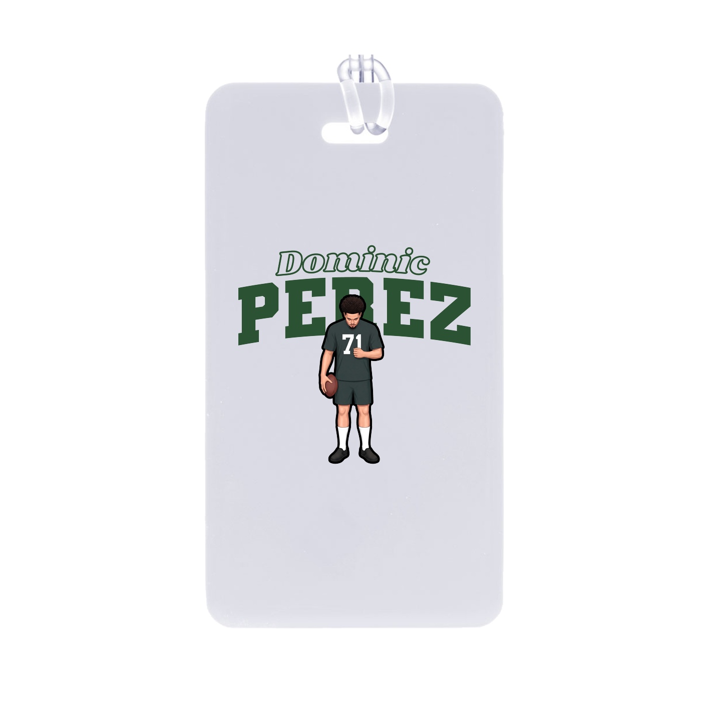 Bag Tag — Name Arch in Classic