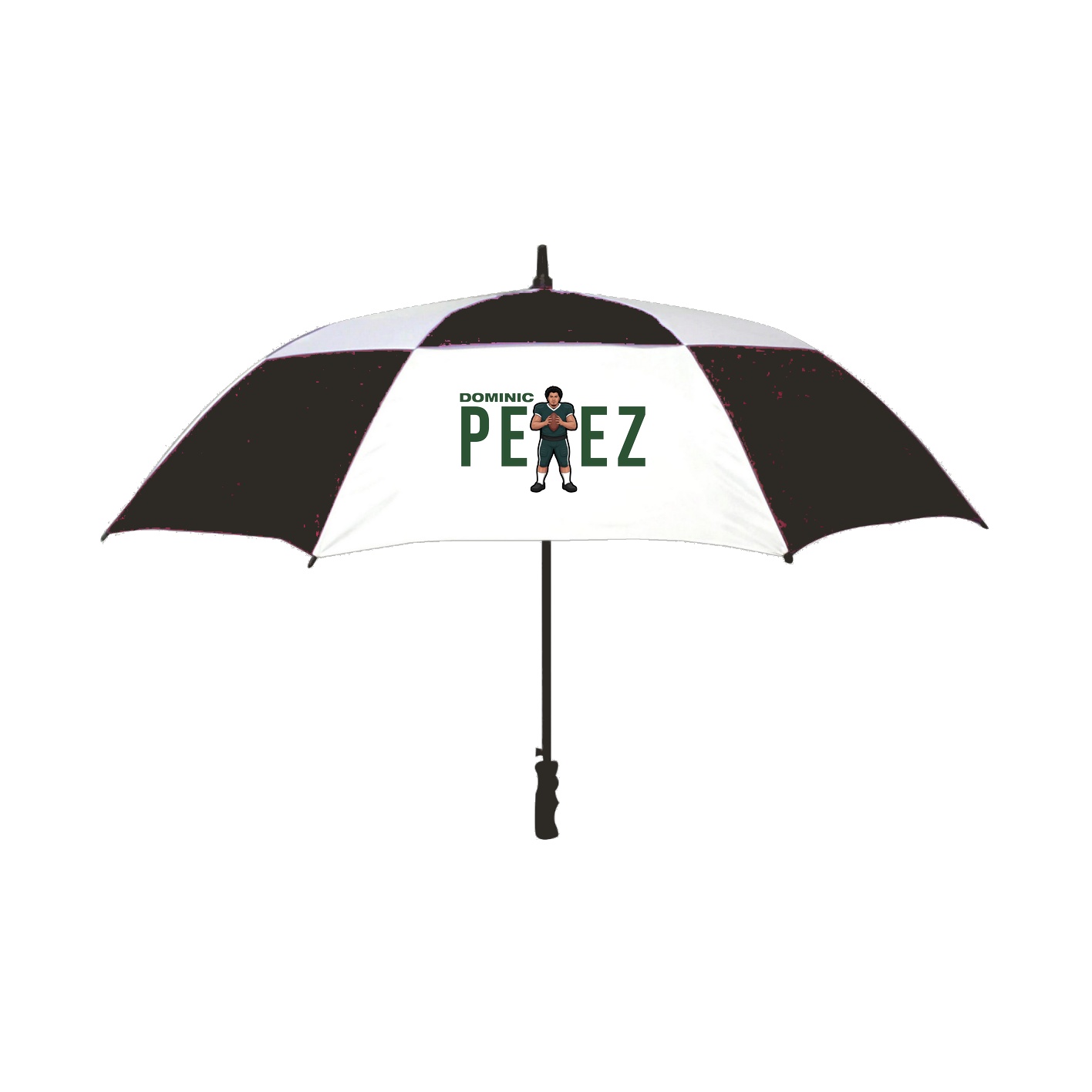 Golf Umbrella — Player Name in Black