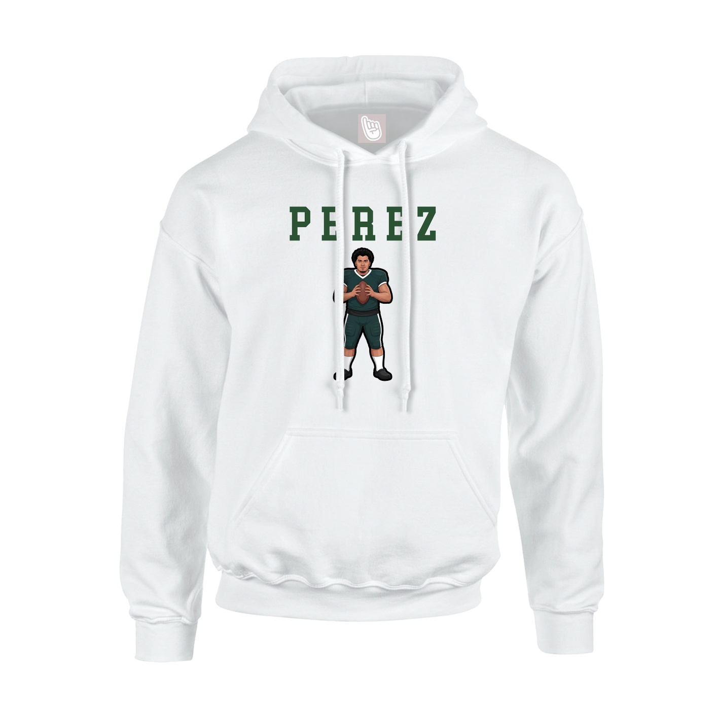 Youth Hoodie — Shirsey in White