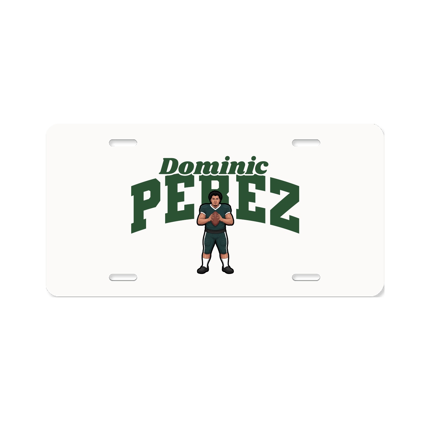 License Plate — Signature Arch in Classic