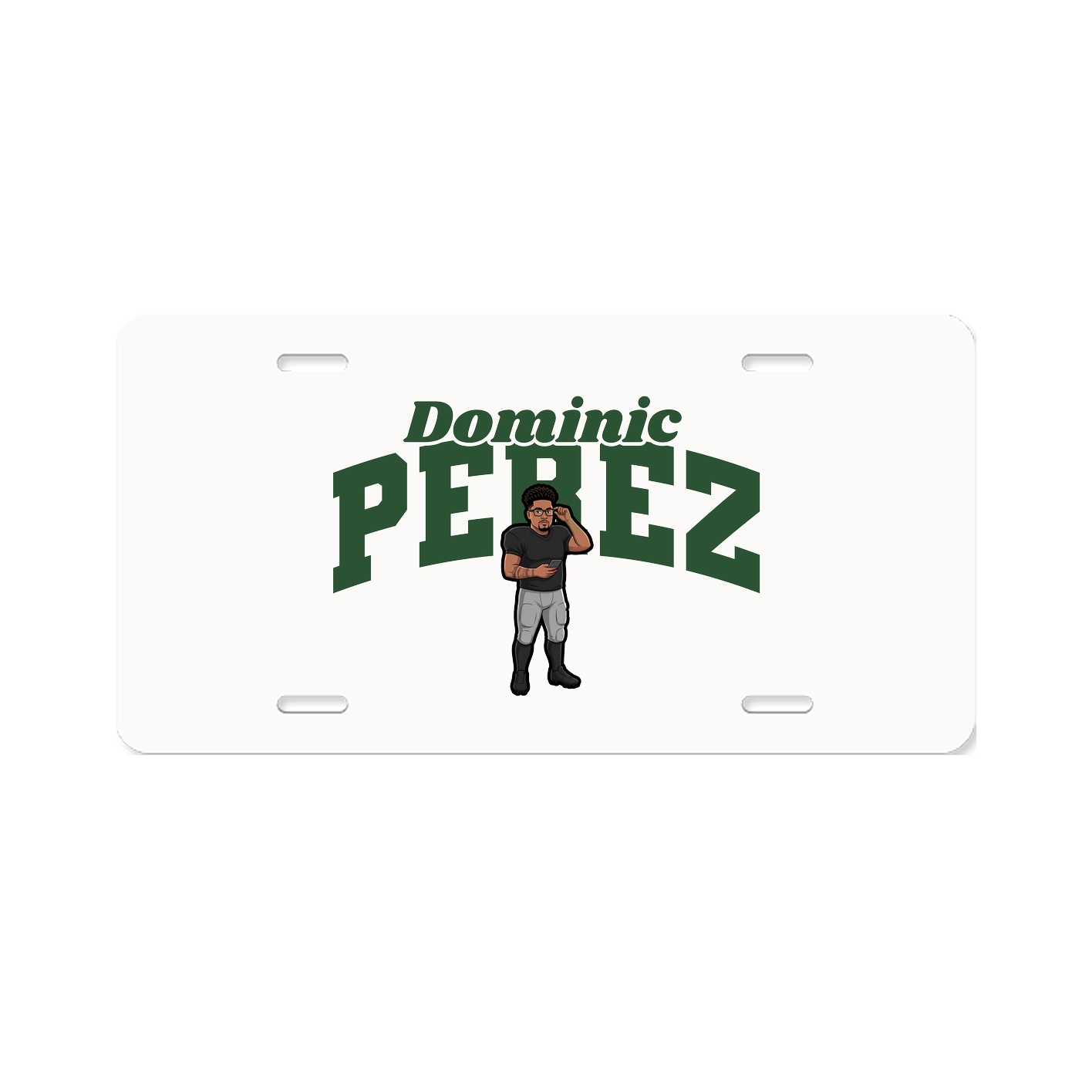 License Plate — Signature Arch in Classic
