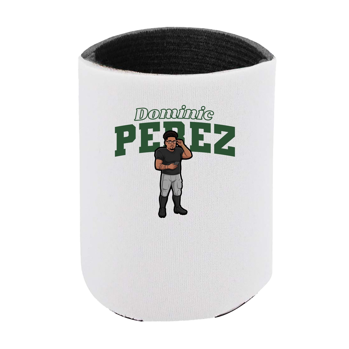 Can Holder — Name Arch in White