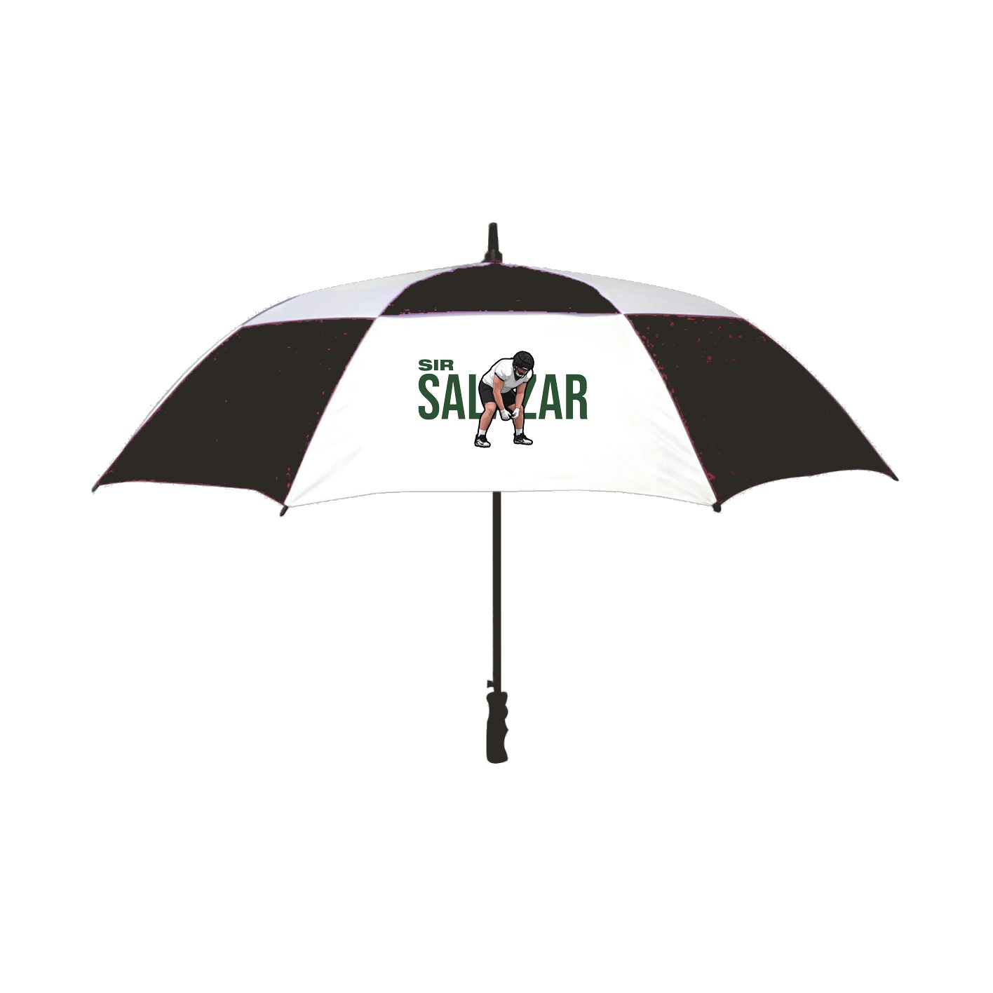 Golf Umbrella — Player Name in Black