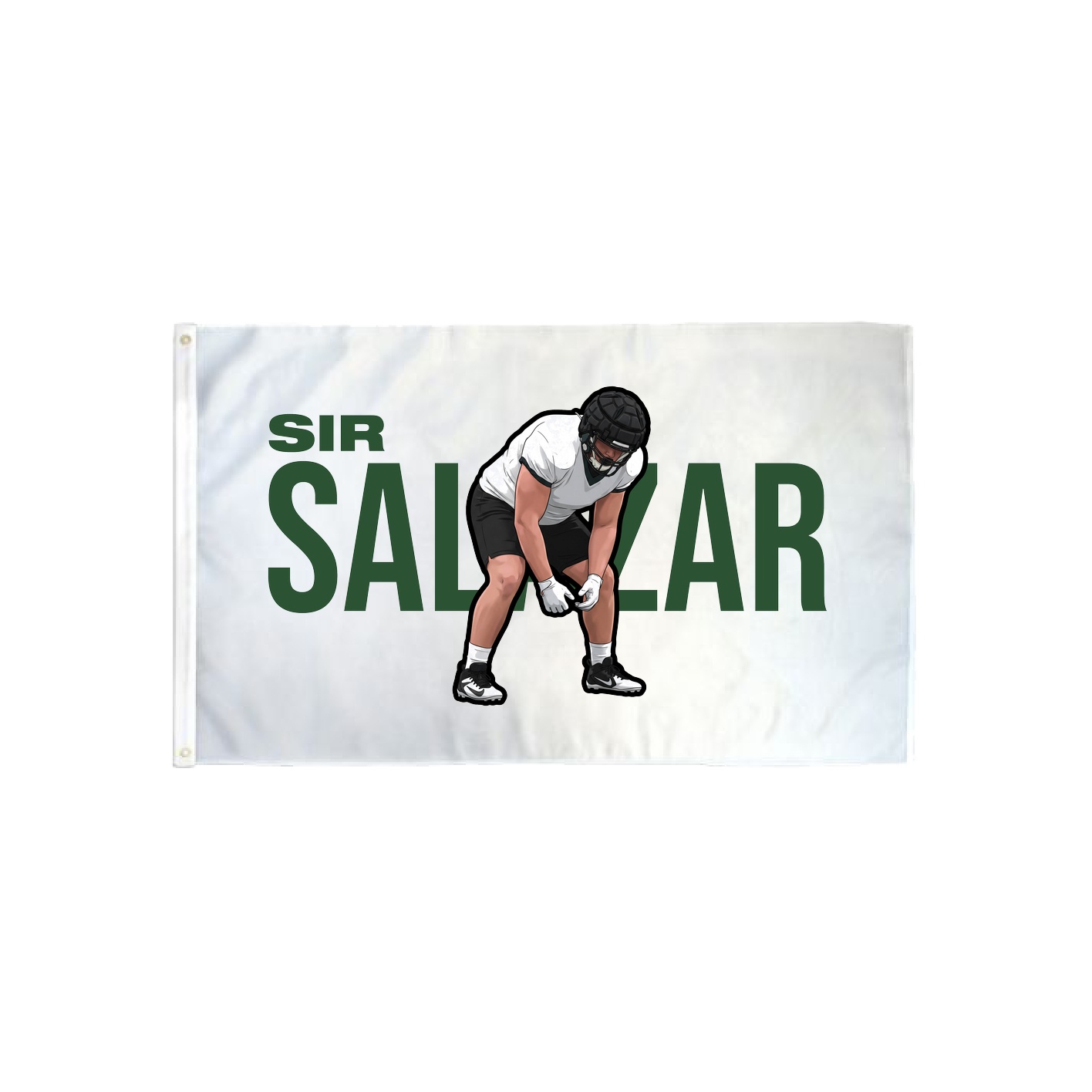 3x5 Flag — Player Name in Classic