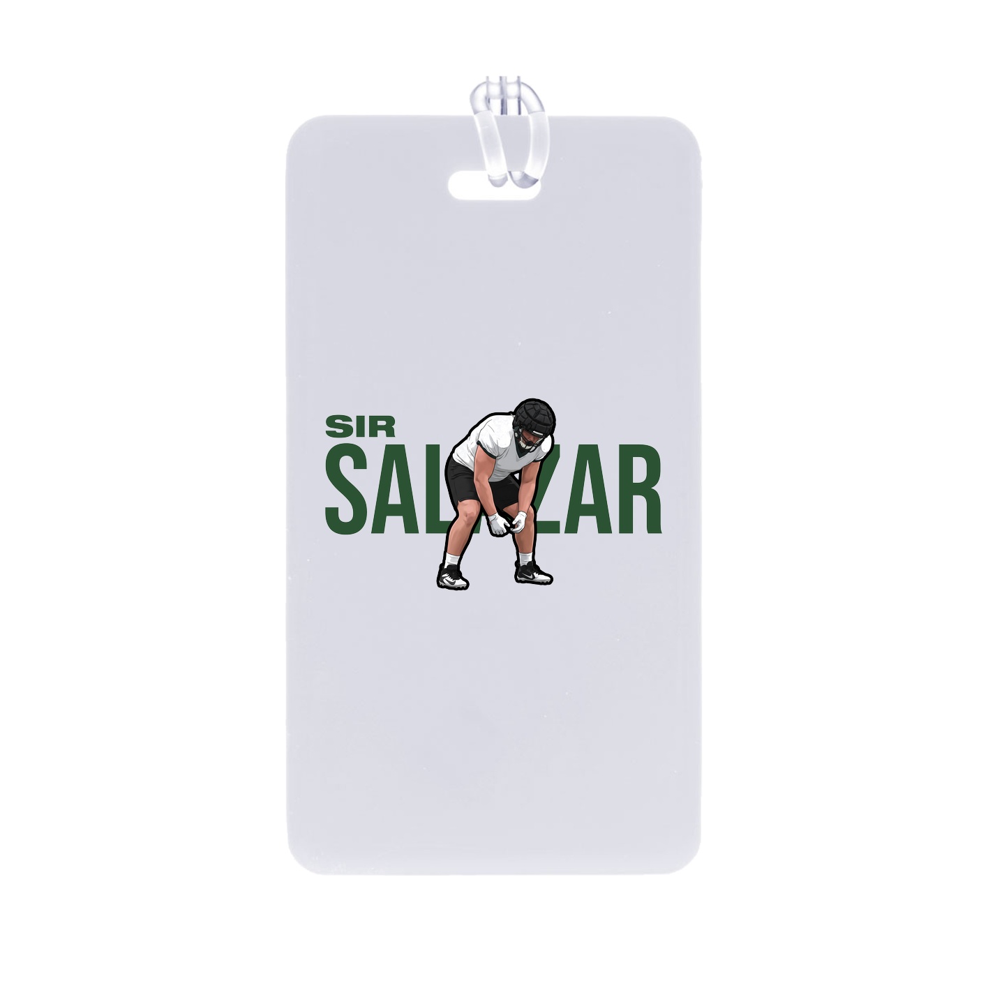 Bag Tag — Player Name in Classic