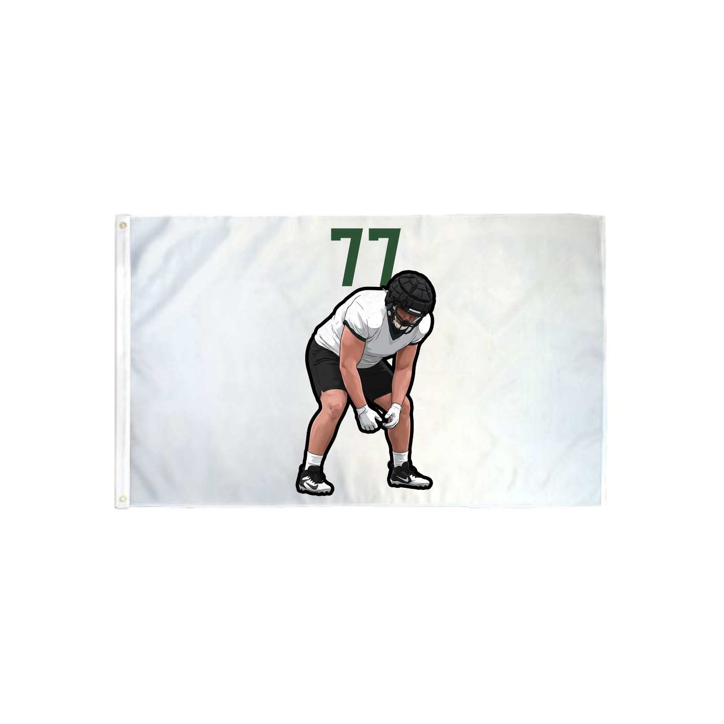 3x5 Flag — Number Top in Classic