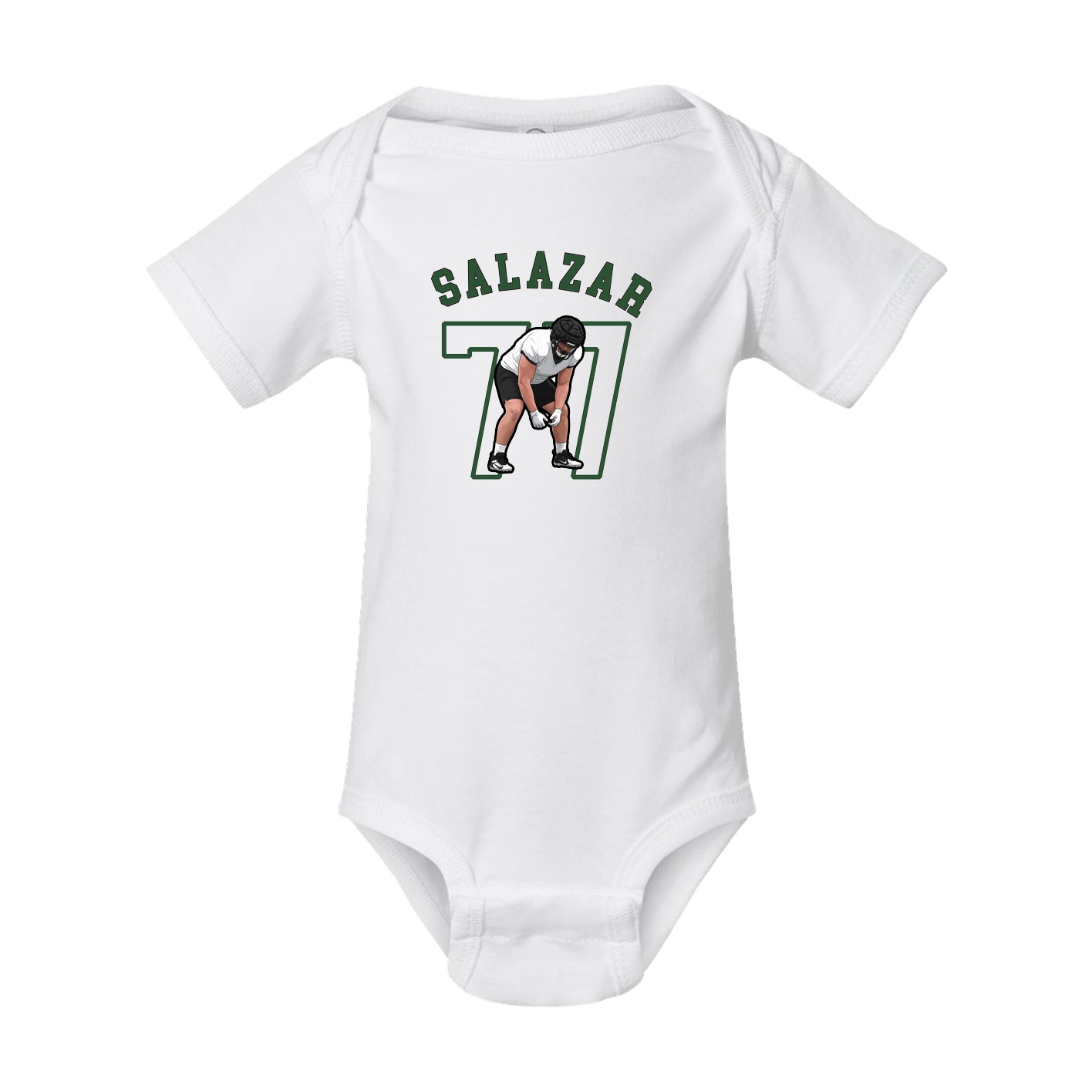 Baby Onesie — Shirsey Arch in White