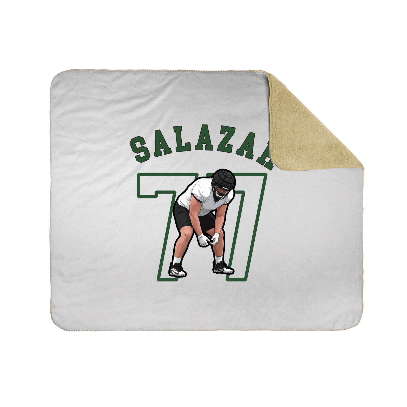 Throw Blanket — Shirsey Arch in White