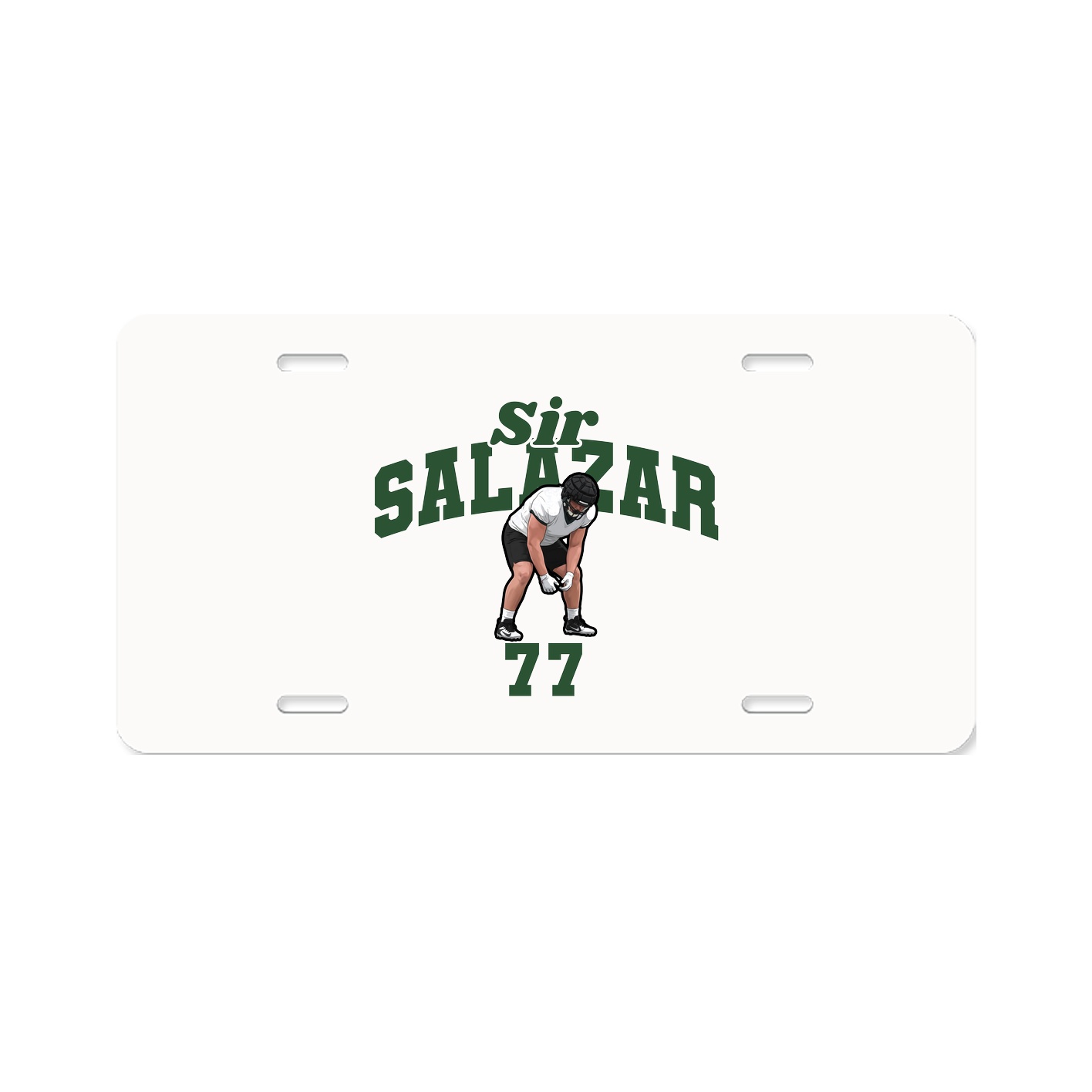 License Plate — Signature Arch in Classic