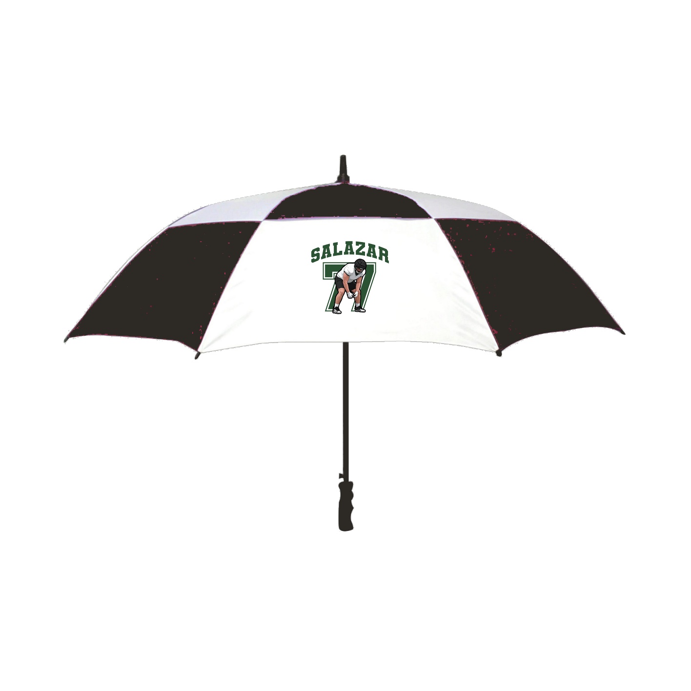 Golf Umbrella — Number in Black