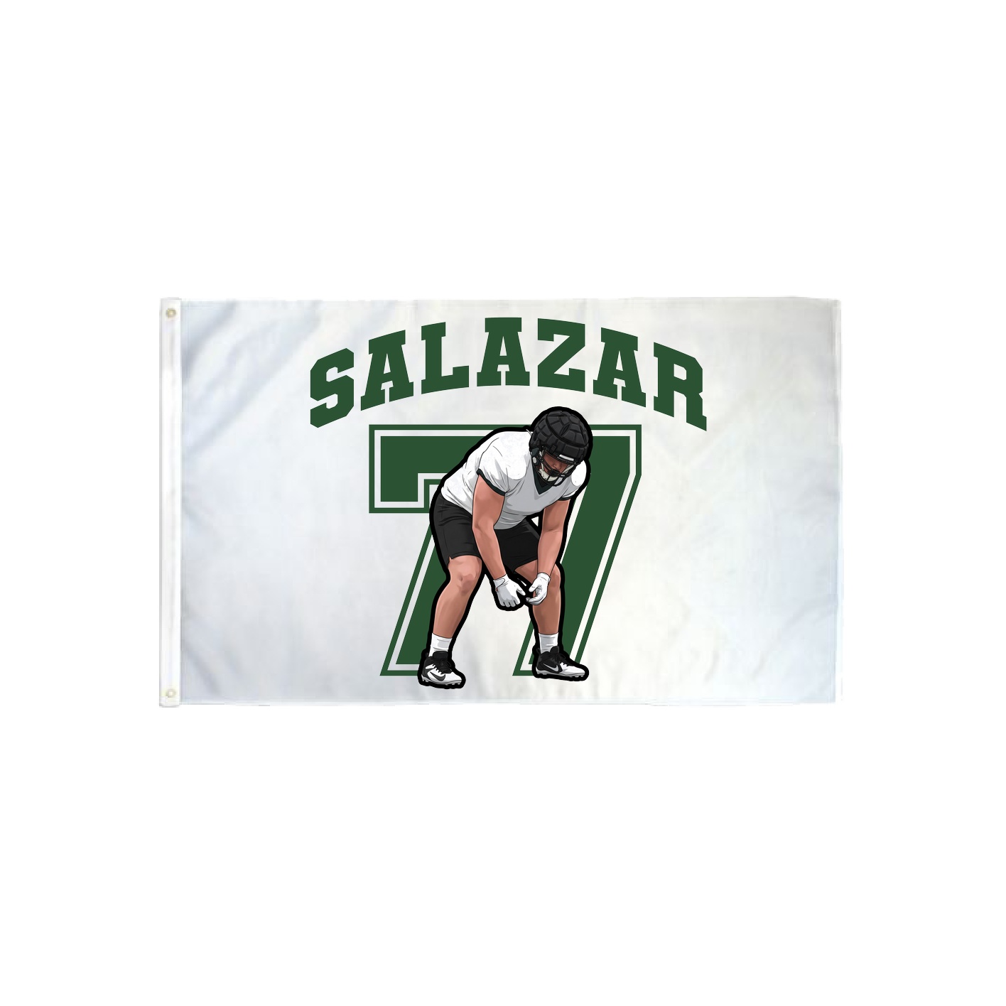 3x5 Flag — Number in Classic