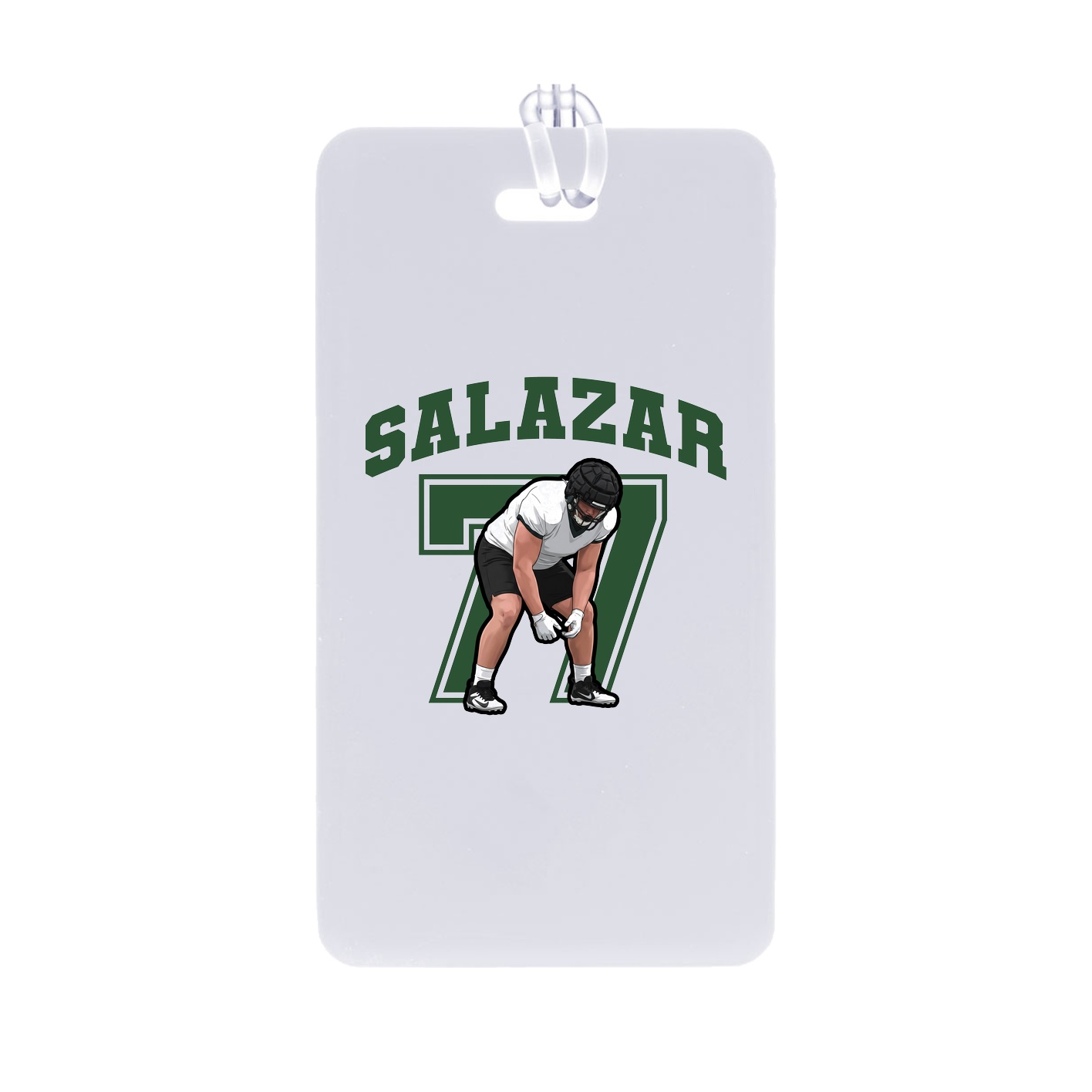 Bag Tag — Number in Classic