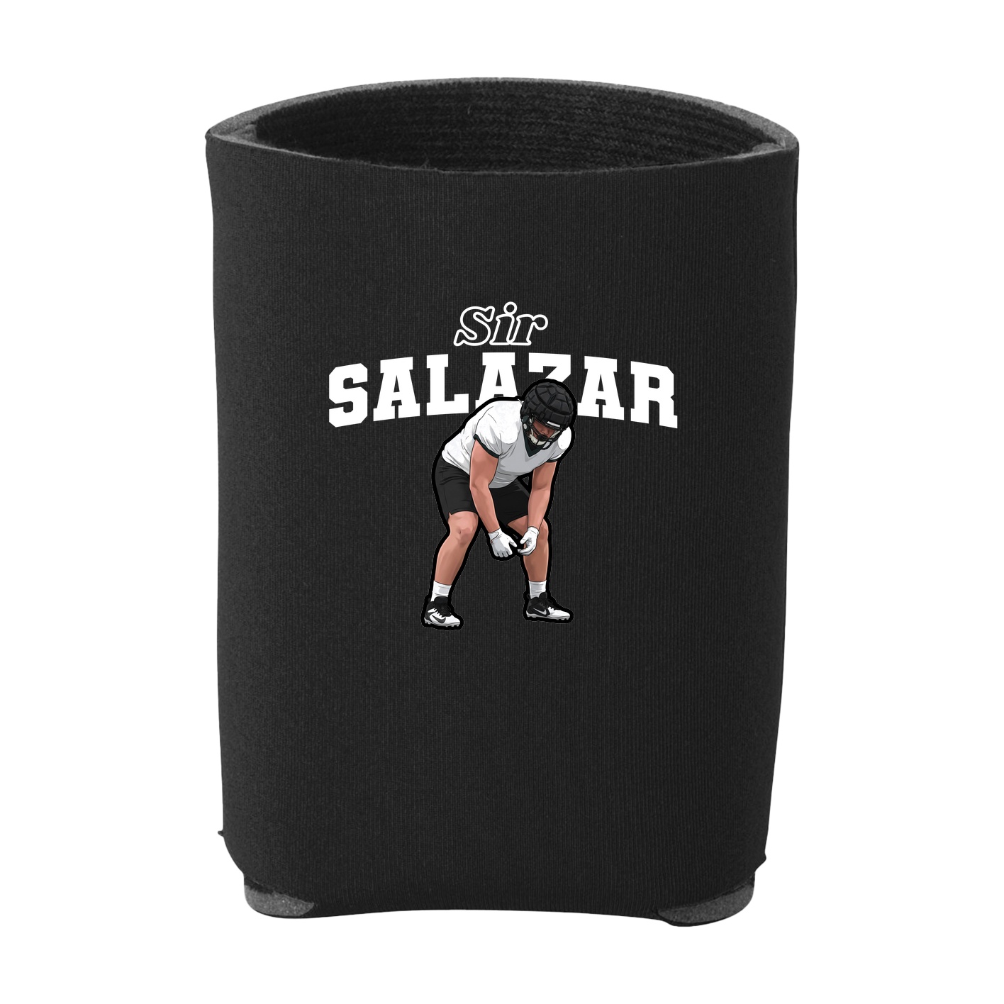 Can Holder — Name Arch in Black