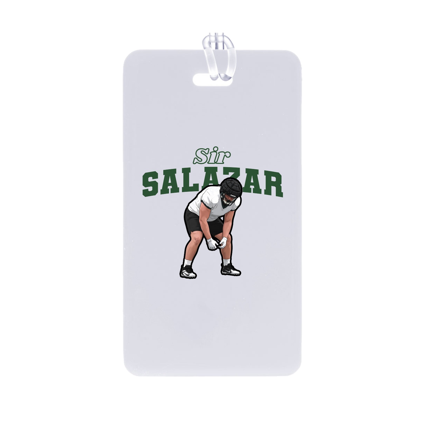 Bag Tag — Name Arch in Classic