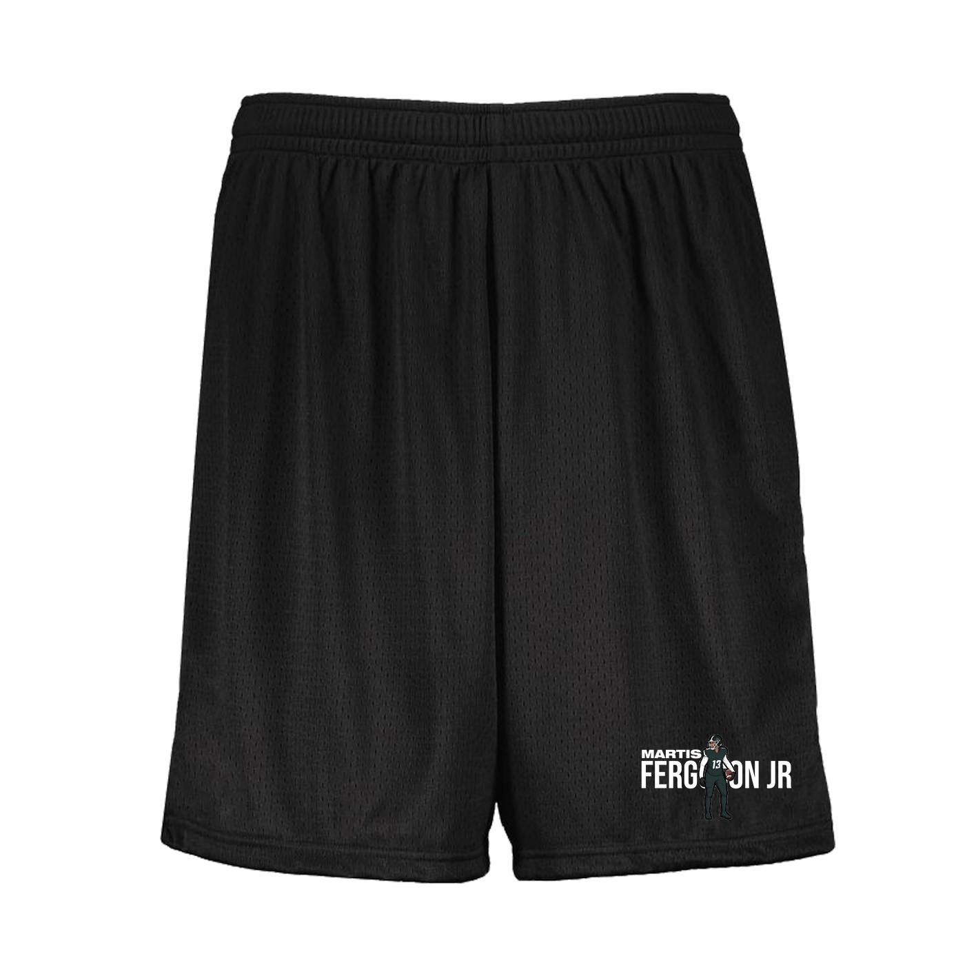 Shorts — Player Name in Black