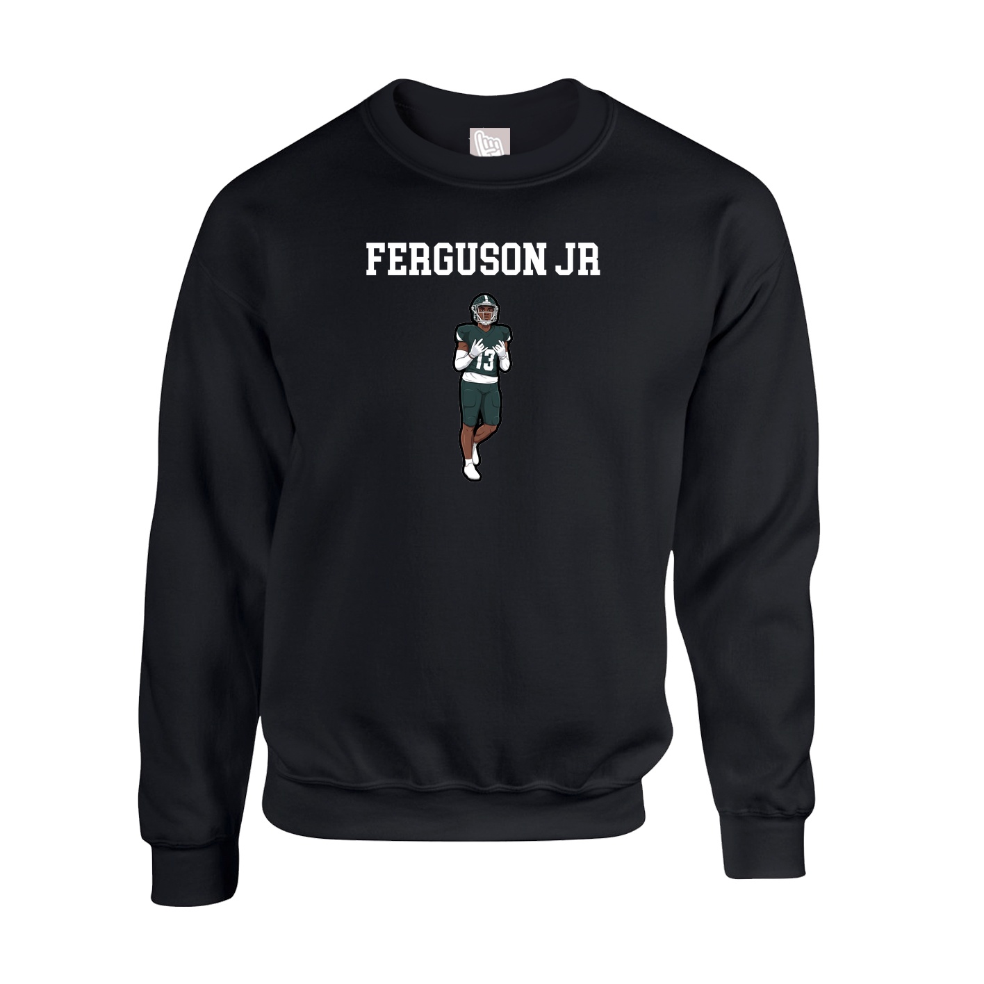 Fleece Crew — Shirsey in Black