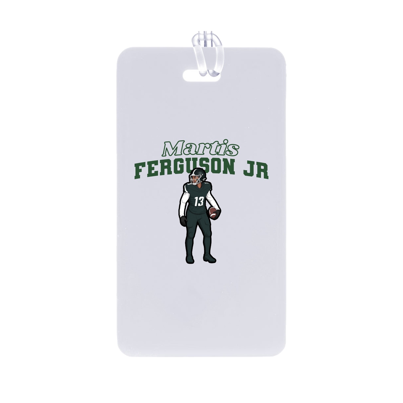 Bag Tag — Name Arch in Classic