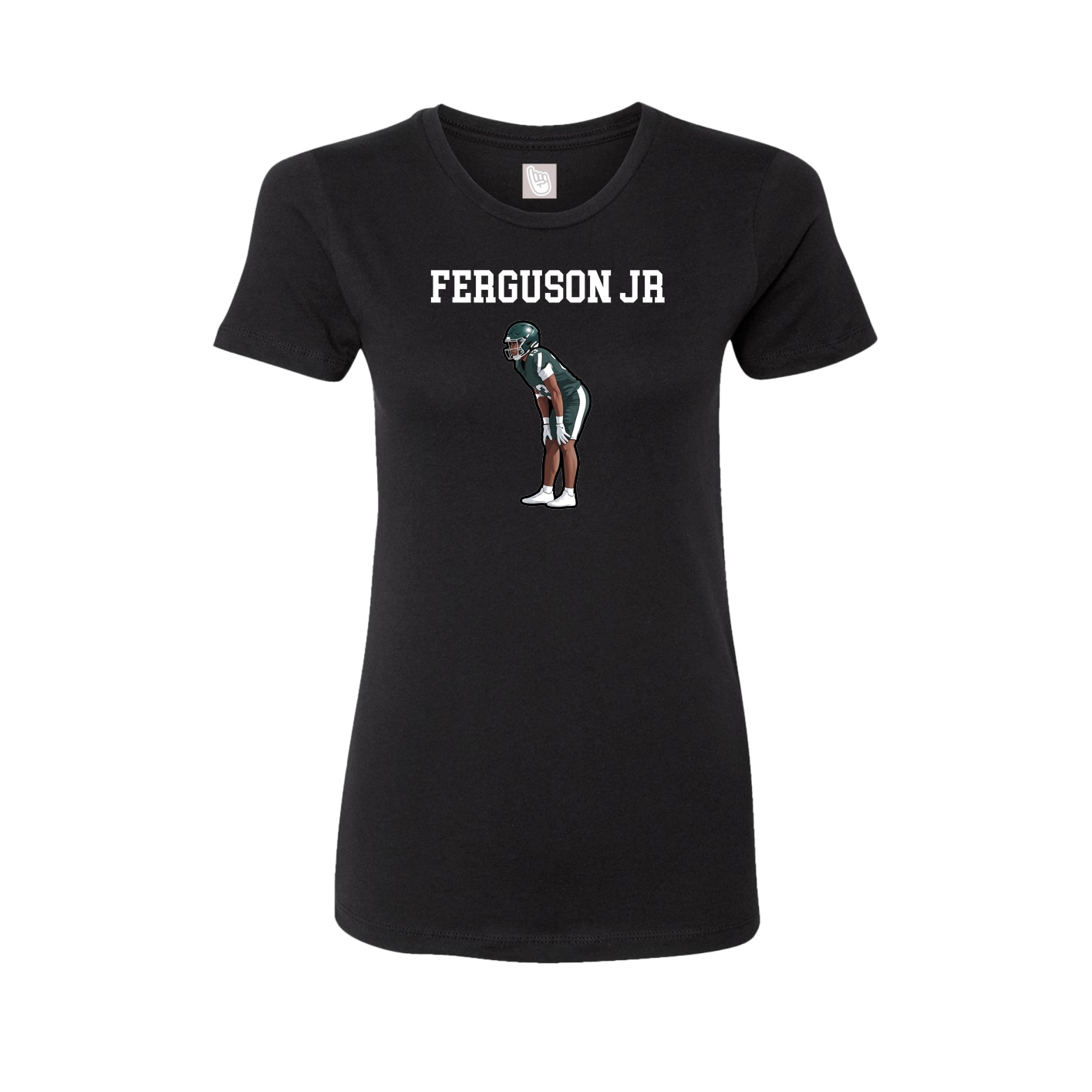 Fitted Women's Tee — Shirsey in Black
