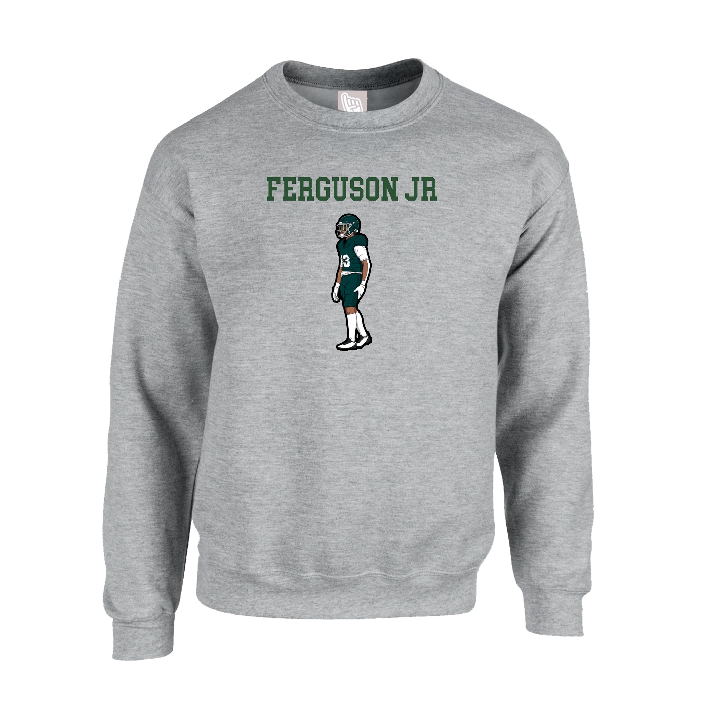 Fleece Crew — Shirsey in Grey