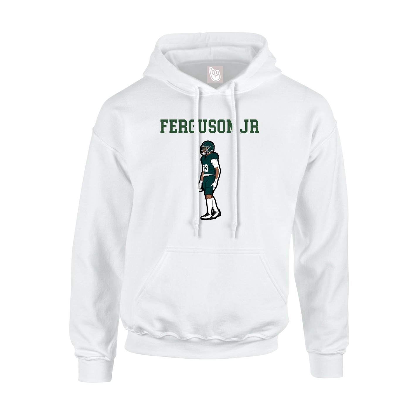 Youth Hoodie — Shirsey in White