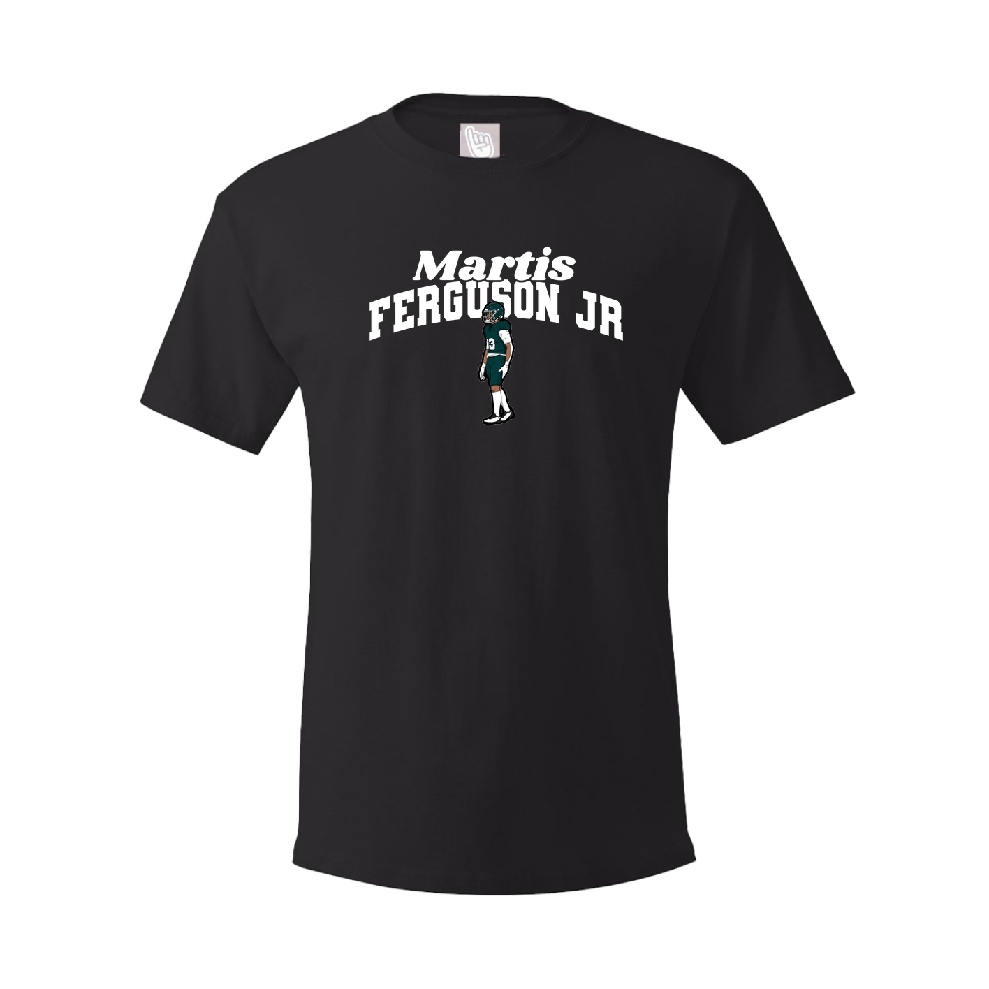 Youth Tee — Signature Arch in Black