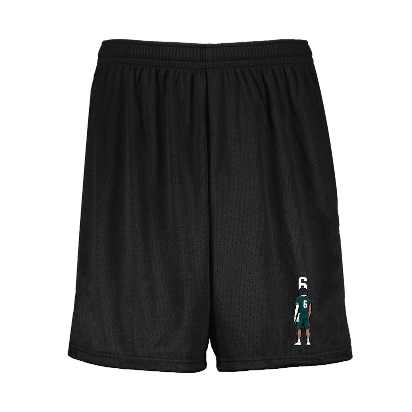Shorts — Number Top in Black