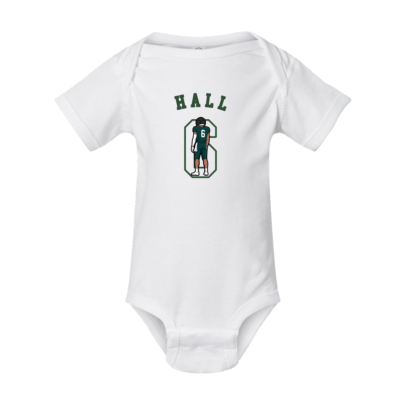 Baby Onesie — Shirsey Arch in White