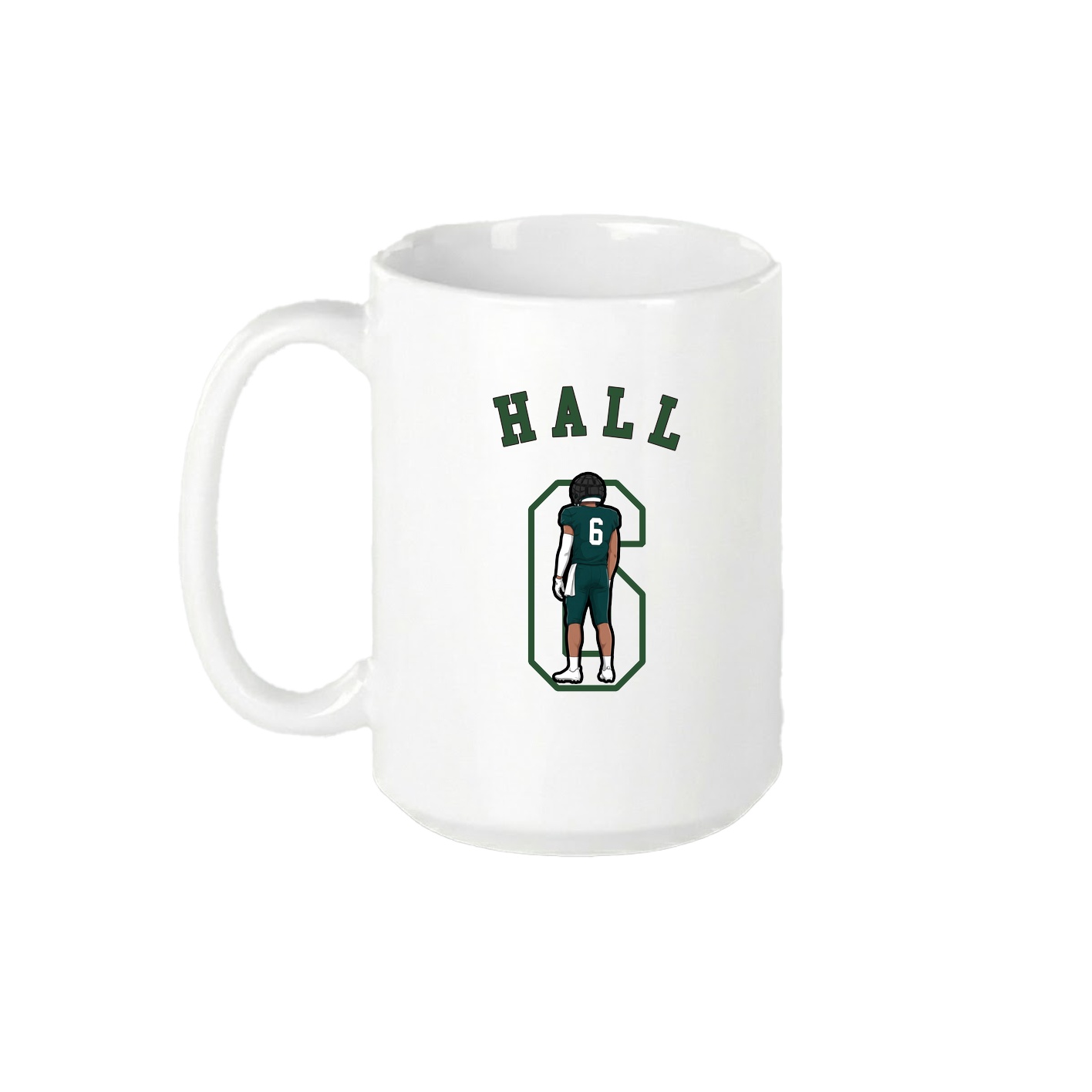 15oz Coffee Mug — Shirsey Arch in White