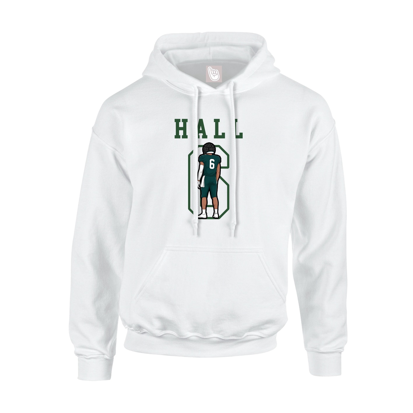 Youth Hoodie — Shirsey in White