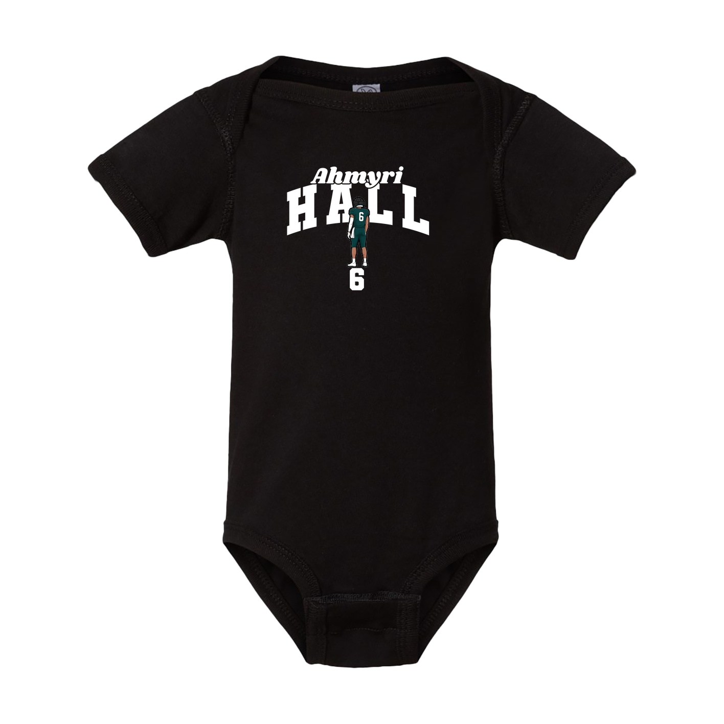 Baby Onesie — Signature Arch in Black