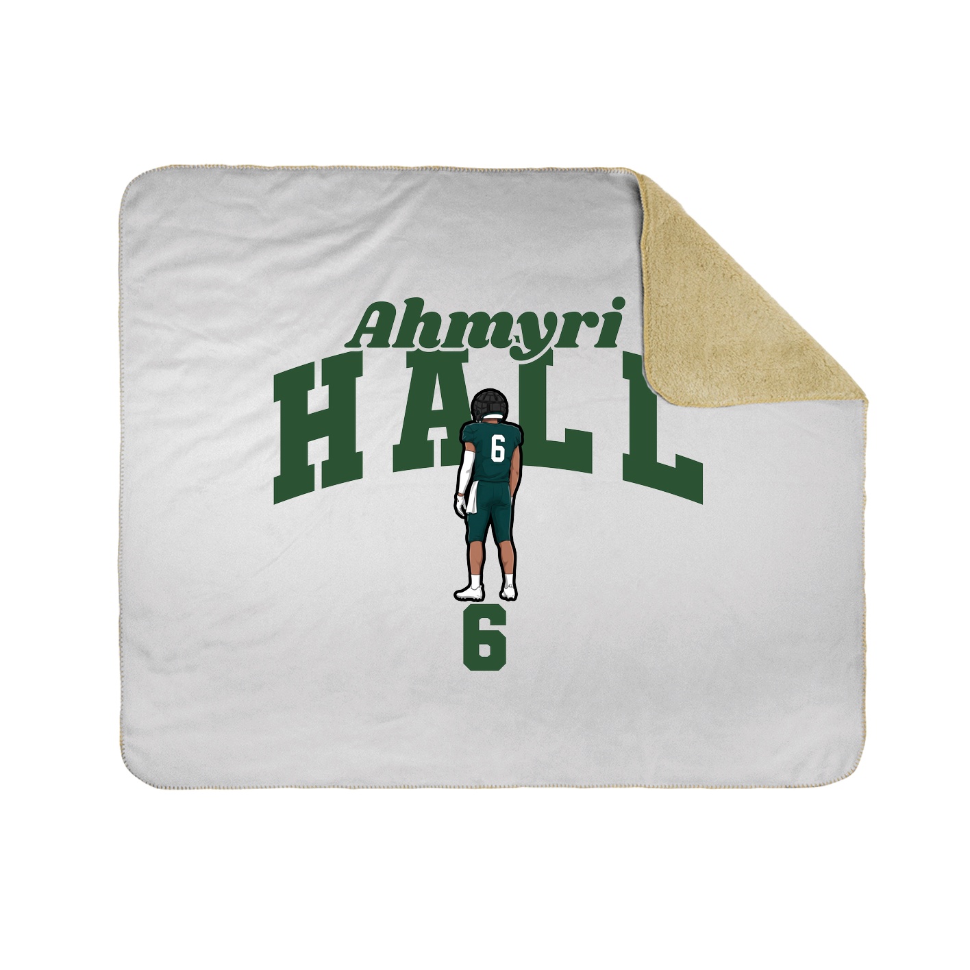 Throw Blanket — Signature Arch in White