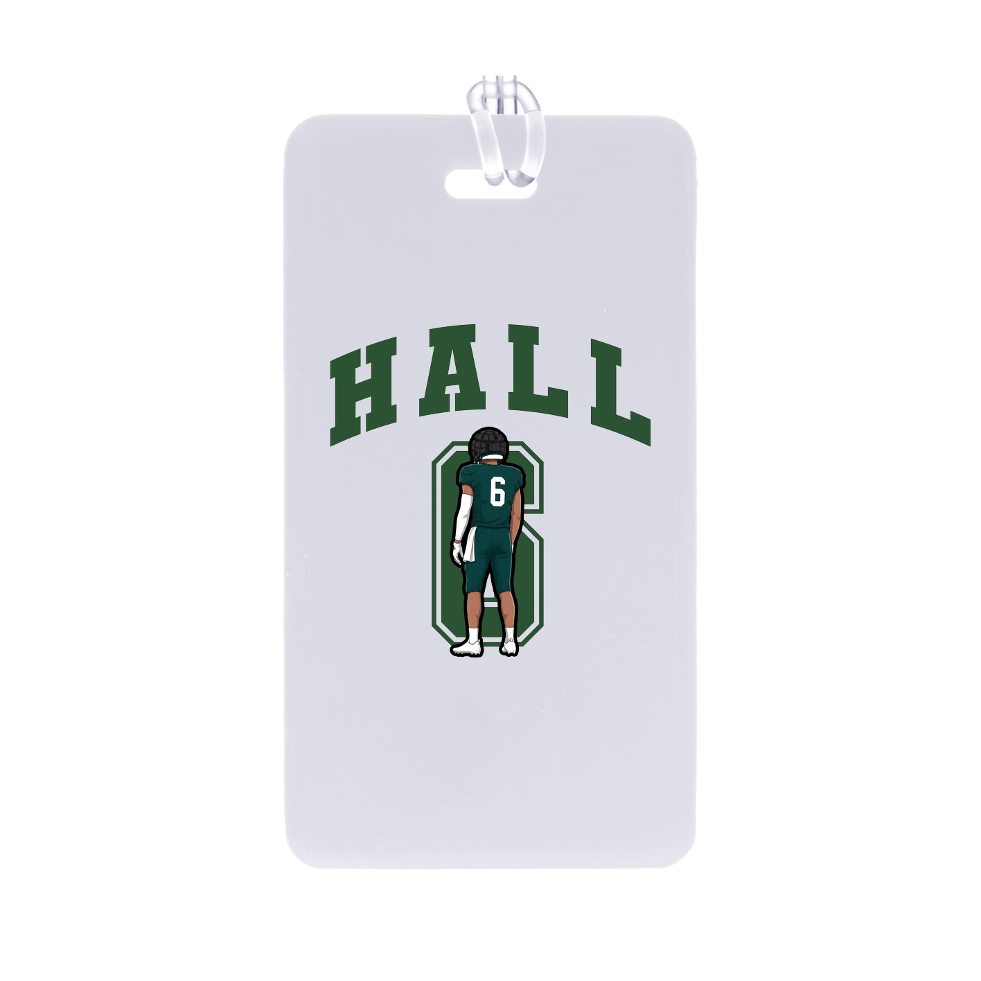 Bag Tag — Number in Classic