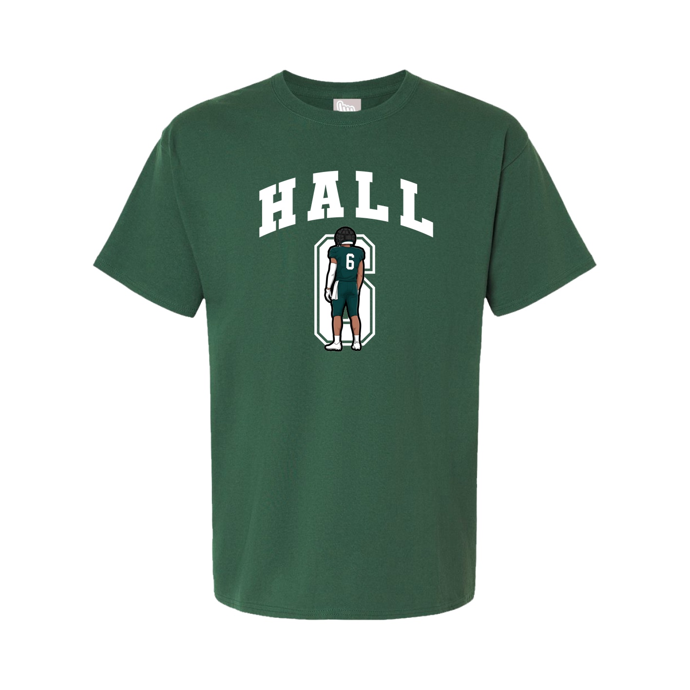 Tee — Number in Green