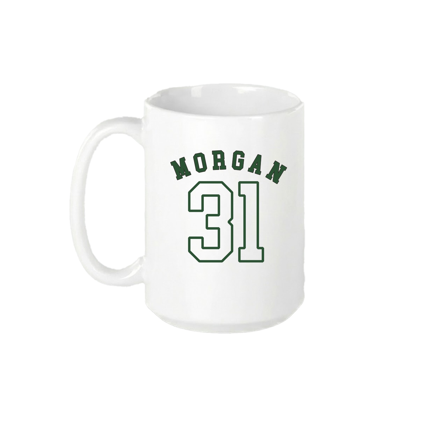 15oz Coffee Mug — Shirsey Arch in White