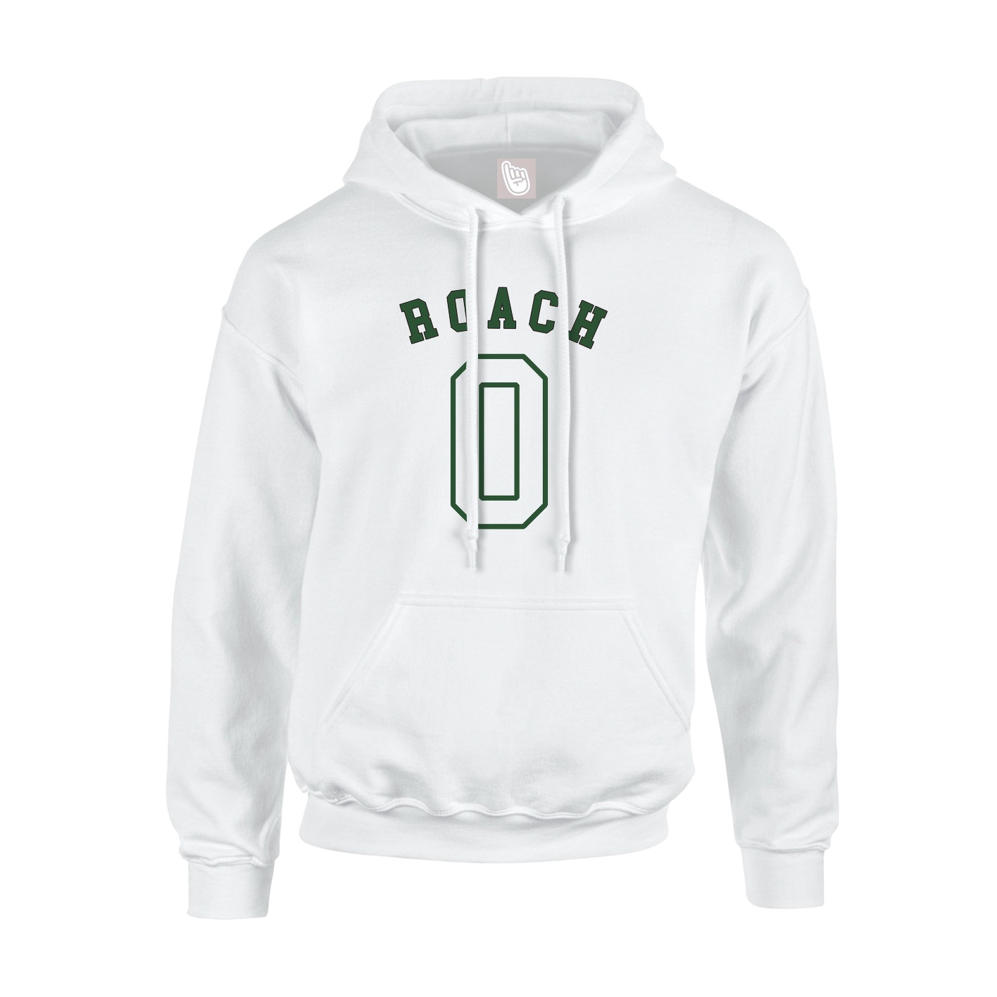 Youth Hoodie — Shirsey Arch in White