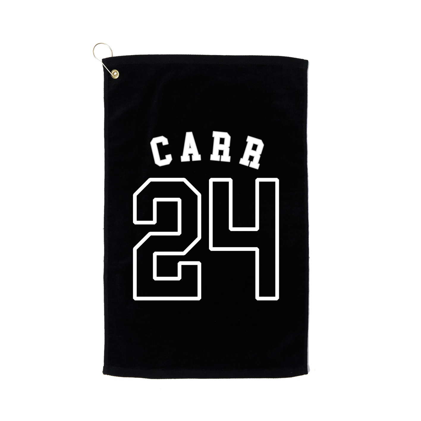 Golf Towel — Shirsey Arch in Black