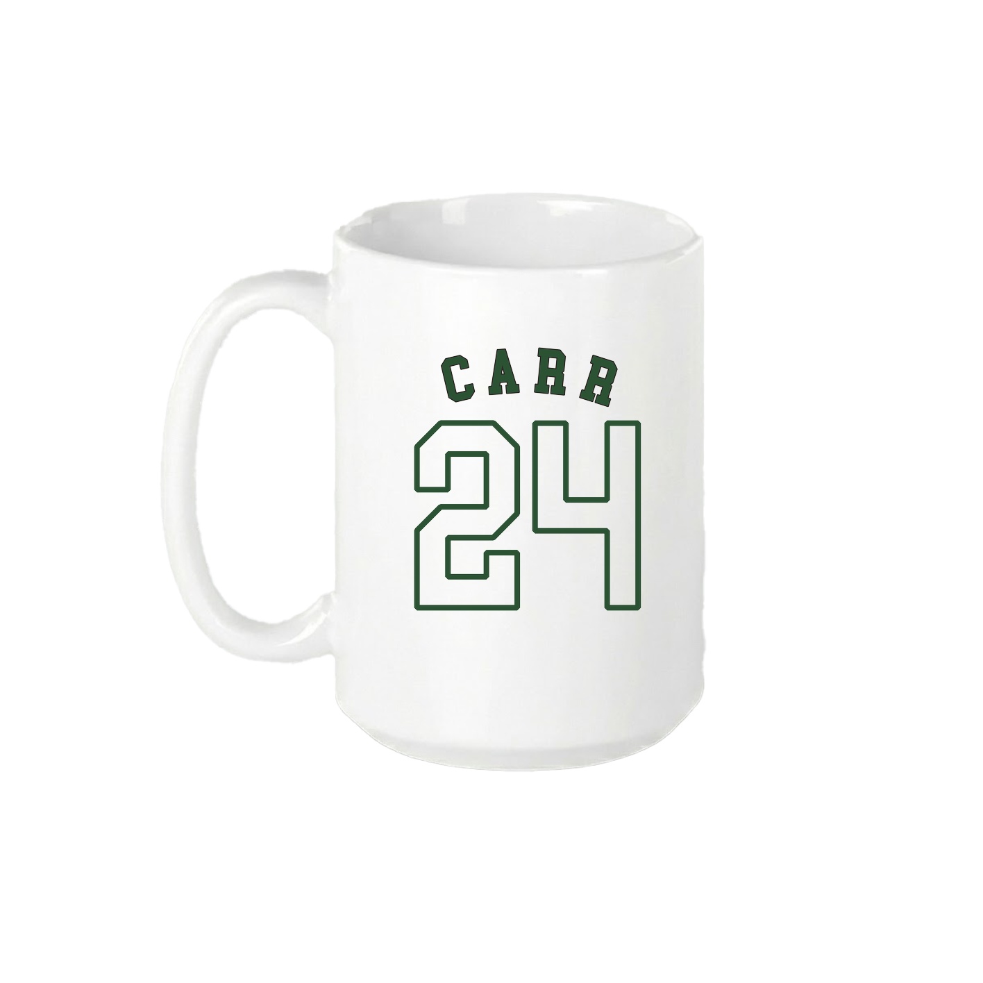 15oz Coffee Mug — Shirsey Arch in White