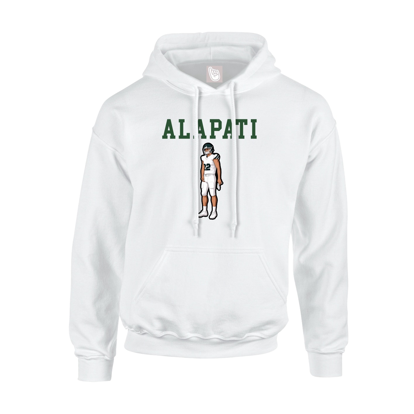 Youth Hoodie — Shirsey in White