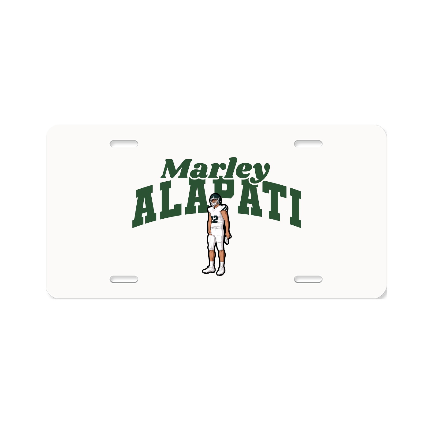License Plate — Signature Arch in Classic