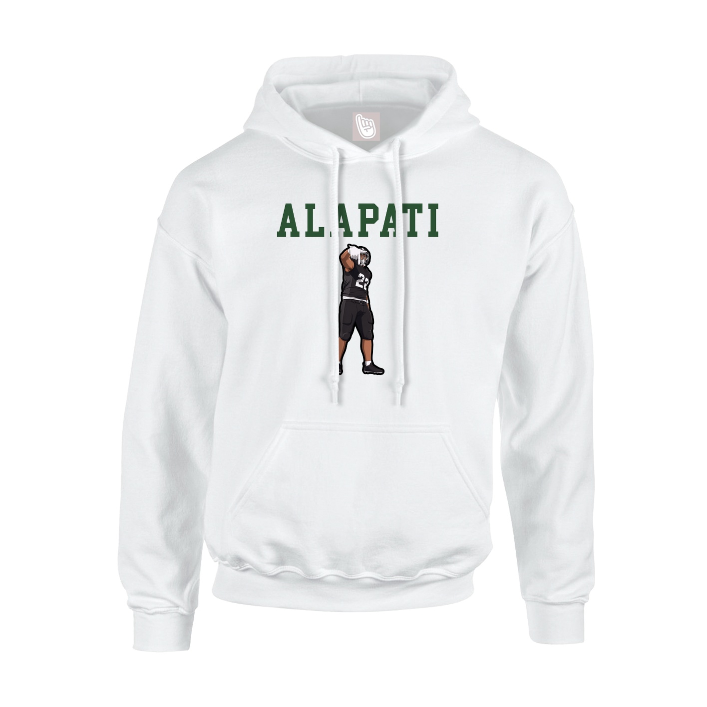 Youth Hoodie — Shirsey in White